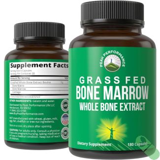Peak Performance Grassfed Bone Marrow Extract Caps