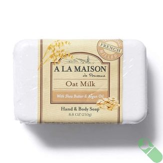 A La Maison Oat Milk Moisturizing Hand Body Bar Soap 8.8 Oz