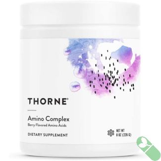 Thorne Amino Complex Berry Flavored BCAA 8 oz Dietary Supplement