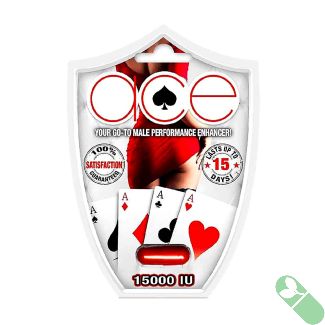 Elevate male performance with ACE 15000IU Enhancer, a botanical powerhouse for prolonged vitality and stamina.