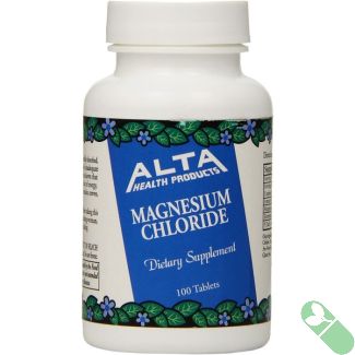 Alta Health Magnesium Chloride Tablets Unflavored 100 Count