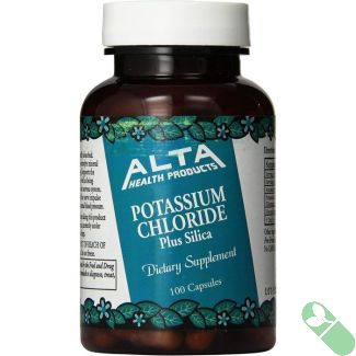 Alta Health Potassium Chloride Plus Silica Capsules 100 Capsules