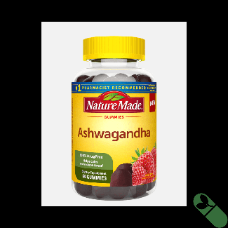 Ashwagandha 300 Mg Vegan Gummies Stress Support Supplement Nature Made