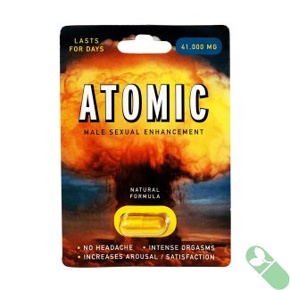 Atomic 41,000 MG male sexual enhancement pill ensures lasting natural performance and satisfaction.