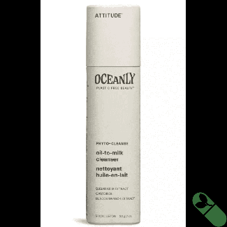 Attitude Oceanly PHYTO-CLEANSE Solid Oil In Milk Sensitive Skin 1 Oz