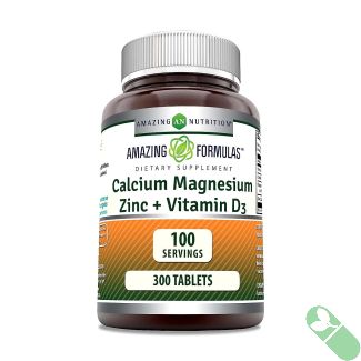 Strengthen your bone density with our Bone Strength Calcium Complex, enriched with magnesium and zinc.