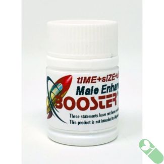 "Booster 3000 capsule bottle showing premium male enhancement proprietary blend"

