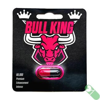 Bull King Premium Pill Men Sex Drive Confidence Enhancer