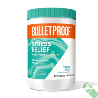 Bulletproof Stress Relief Collagen Protein in Honey Mint Flavor