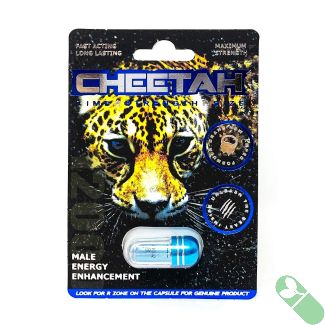 Cheetah Male Energy Enhancement 9000mg Capsule provides a powerful, fast-acting boost for male vitality and endurance with a natural herbal formula.