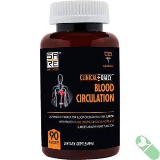 Clinical Daily Blood Circulation Horse Chestnut Herbal Support 90 Caps
