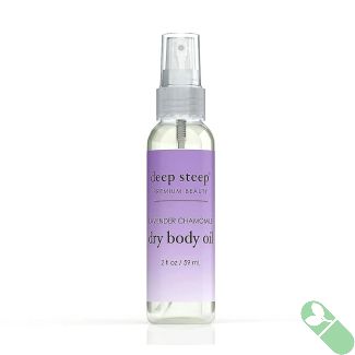 Deep Steep Premium Beauty Lavender Chamomile Organic Dry Body Oil