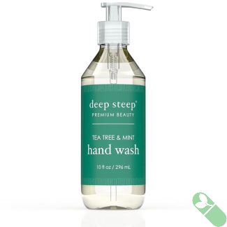 Deep Steep Premium Beauty Vegan Tea Tree Mint Liquid Hand Wash