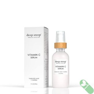 Deep Steep Premium Skincare Fragrance Free Vitamin C Serum 1 Oz Vegan
