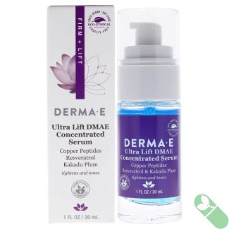 Derma Ultra Lift DMAE Concentrated Serum 1oz Vegan Copper Peptides