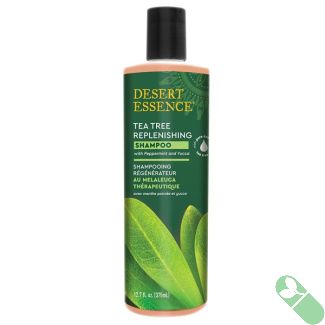 Desert Essence Tea Tree Replenishing Shampoo 12 Oz Cruelty Free