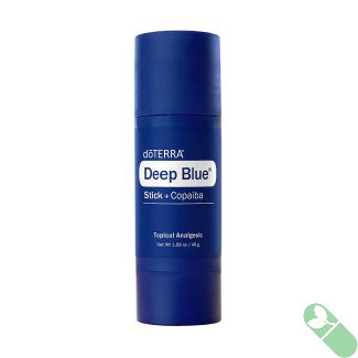 doTERRA Deep Blue Stick providing targeted muscle and joint pain relief with natural eucalyptus infusion