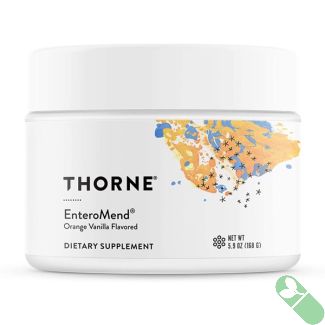 Thorne EnteroMend Amino Acid Formula Orange Vanilla Flavored 5.9 Oz