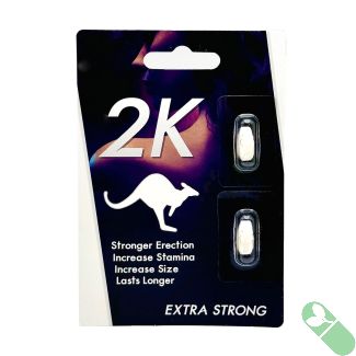 Extra Strong Kangaroo 2K White Sexual Enhancer Pill for Men increasing performance and stamina