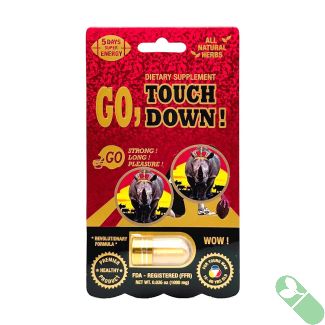 Go Touch Down men's energy and vitality enhancement pill for boosting stamina and overall wellness