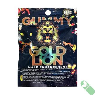 Enhance your intimate performance with Gold Lion Gummy Male Enhancement Supplement, made with a proprietary blend for adult nutrition.