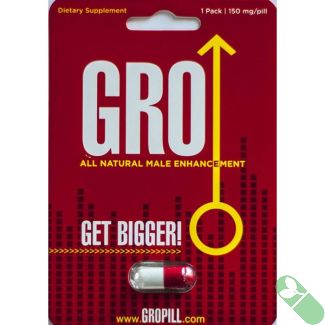 Gro Get Bigger All Natural Enhancement Pill