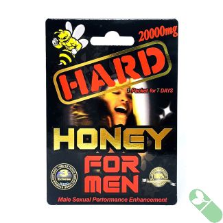 Hard Honey 20000mg enhances male sexual performance for seven days with natural, potent ingredients.