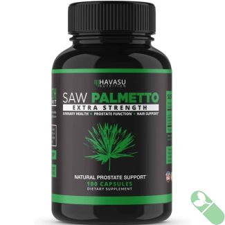 Havasu Saw Palmetto Prostate Supplement Hair Loss Dht Blocker 100 Caps