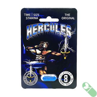 Experience the legendary strength with Hercules Stamina Size Time Pill, offering a blend of herbal ingredients for enhanced male performance and endurance.