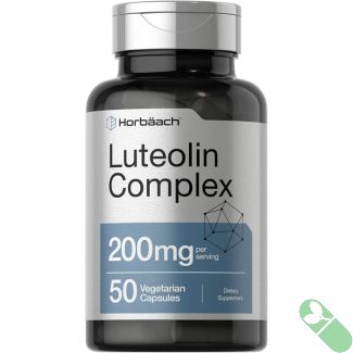 Horbaach Luteolin Complex 200 mg Nervous System Supplement 50 Caps