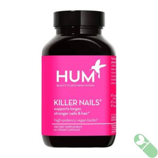 Hum Killer Nails Vegan Biotin Supplement 60 Caps