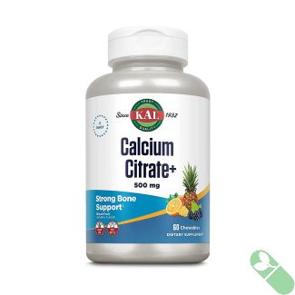 KAL Calcium Citrate Chewable Bottle