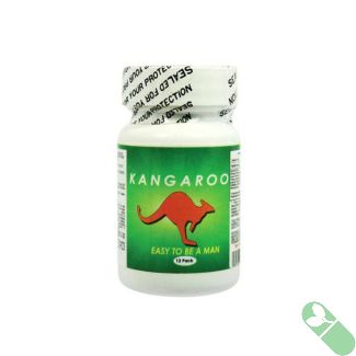 Bottle of Kangaroo For Him Easy To Be A Man sexual enhancement pills, 12 count

