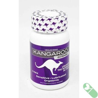 Kangaroo Venus 3000 For Her Lucky To Be A Woman 12 Pills Bottle