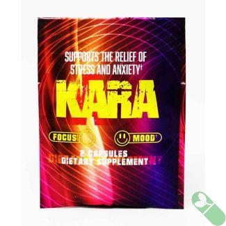 Kara 2 Capsules Dietary Supplement Stress Anxiety Relief