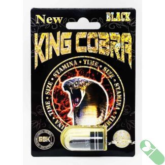 King Cobra Black 69k Male Enhancement For Men Pill