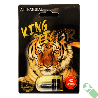 King Tiger Black 7 Day Male Sexual Performance Enhancer 1 Pill