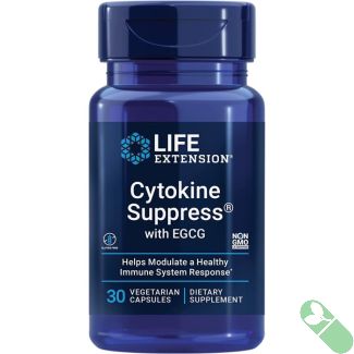 Life Extension Cytokine Suppress with EGCG Immune Support 30 Caps