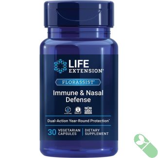 Life Extension FLORASSIST Immune Nasal Defense 30 Caps Immune Health
