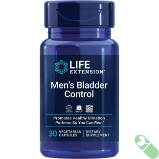 Life Extension Men's Bladder Control 30 Vegetarian Caps Gluten Free