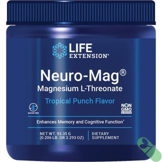 Life Extension Neuro Mag Magnesium L Threonate Powder 93.35g Non GMO