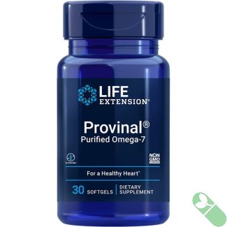 Life Extension Provinal Purified Omega 7 Heart Health Support 30 SG