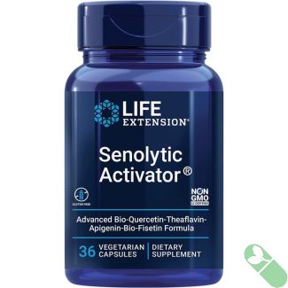 Life Extension Senolytic Activator Immune Support 36 Veggie Caps