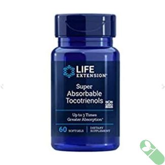 Life Extension Super Absorbable Tocotrienols 60 Softgels Hair Growth