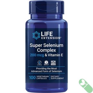 “Super Selenium Complex bottle on wooden surface lifestyle shot”

