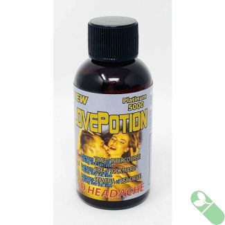 Natural male performance booster Love Potion Platinum liquid shot