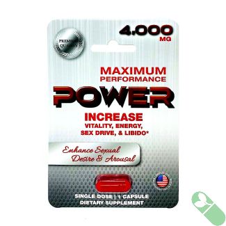 Power Maximum Performance Male Enhancement Pill