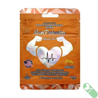 Men Potentia Mango Gummies Halal Male Enhancer Gelatin Free