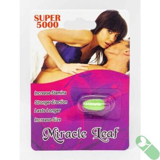 Miracle Leaf Super 5000 The Ultimate Male Enhancement Pill