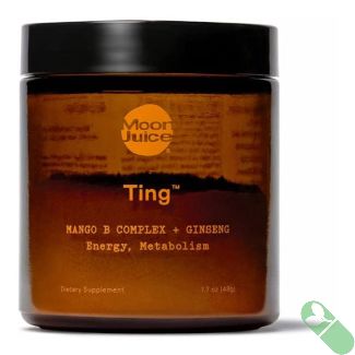 Moon Juice Ting B Complex Ginseng Metabolism Powder Supplement 1.7 Oz